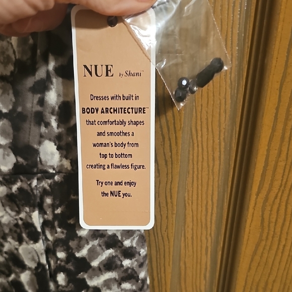 Nue by Shani One Shoulder Animal Print Dress - Picture 3 of 11